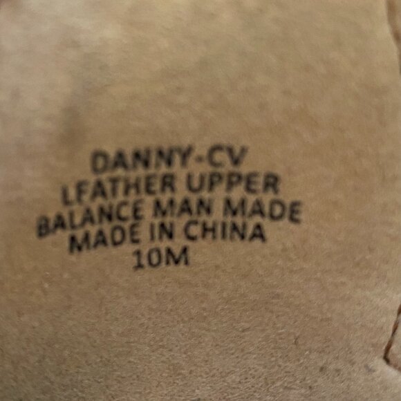 CROWN VINTAGE laceup strappy tan suede 3-1/2" heels, sz 10 - Picture 11 of 11